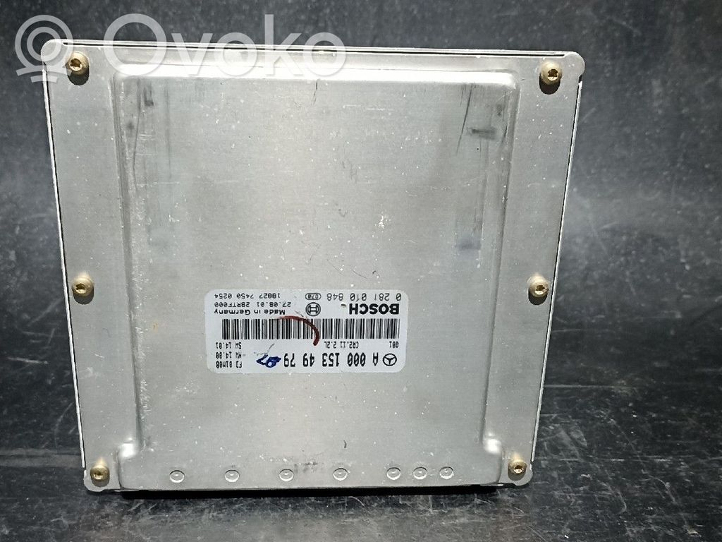 Engine control unit/module   0001534979,A0001534979,Q01CR211