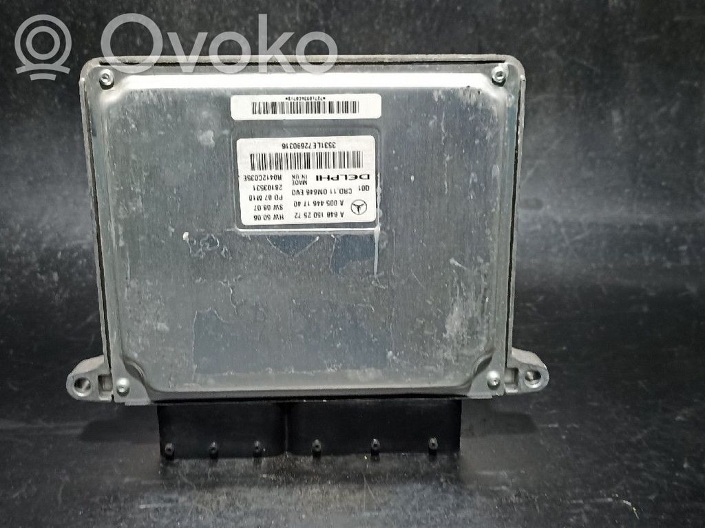 Mercedes-Benz C W204 Engine control unit/module 