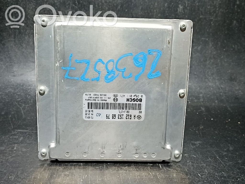 Engine control unit/module   6121536879,6121535579,Q02CR21427L