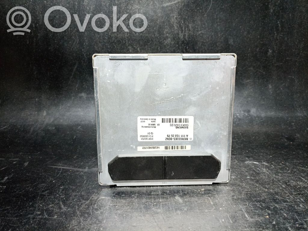 Mercedes-Benz CLC CL203 Sterownik / Moduł ECU 