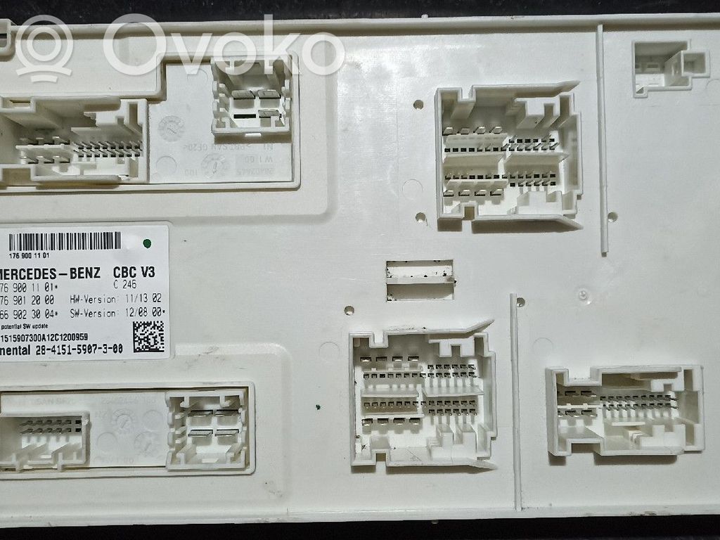Mercedes-Benz B W246 W242 Unidad de control SAM 