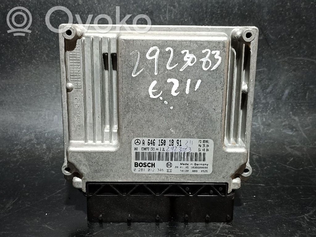 Mercedes-Benz E W211 Engine control unit/module 