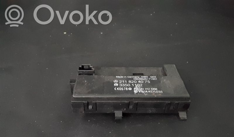Other control units/modules   2118204075