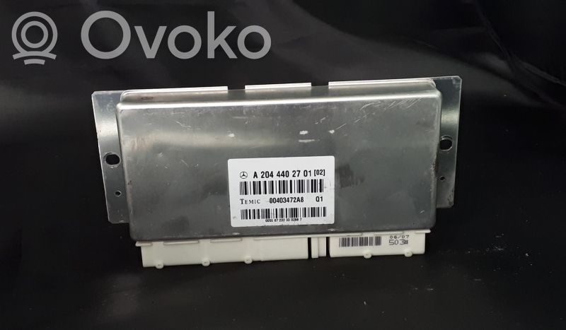 Mercedes-Benz C W204 Unitate/modul control suspensii 