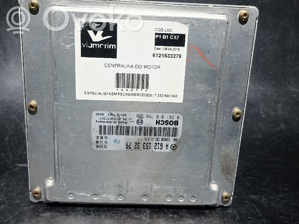 Engine control unit/module   6121533279,Q06ED0038CR214
