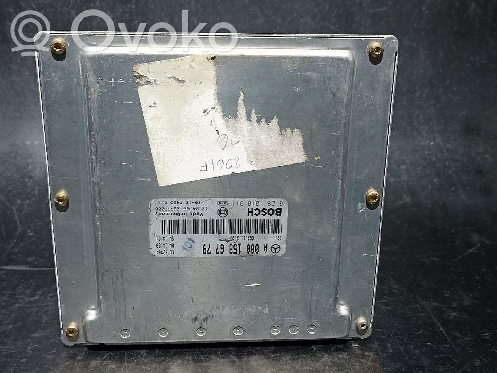 Mercedes-Benz C W203 Engine control unit/module 