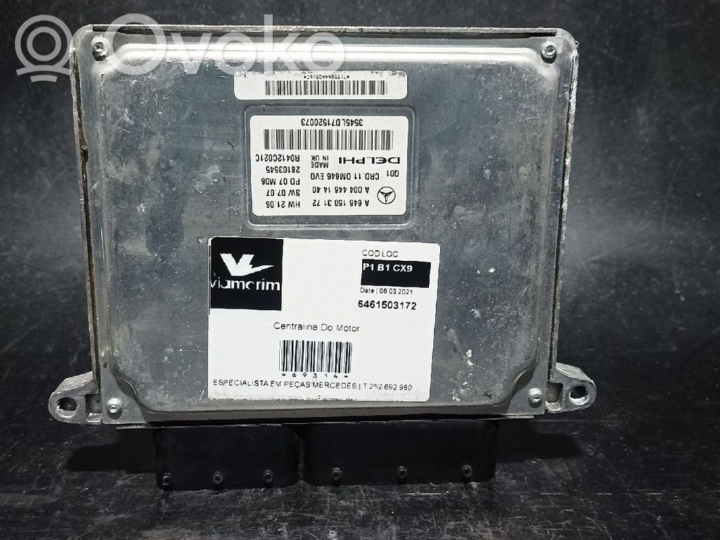 Mercedes-Benz E W211 Unitate/modul de control motor 