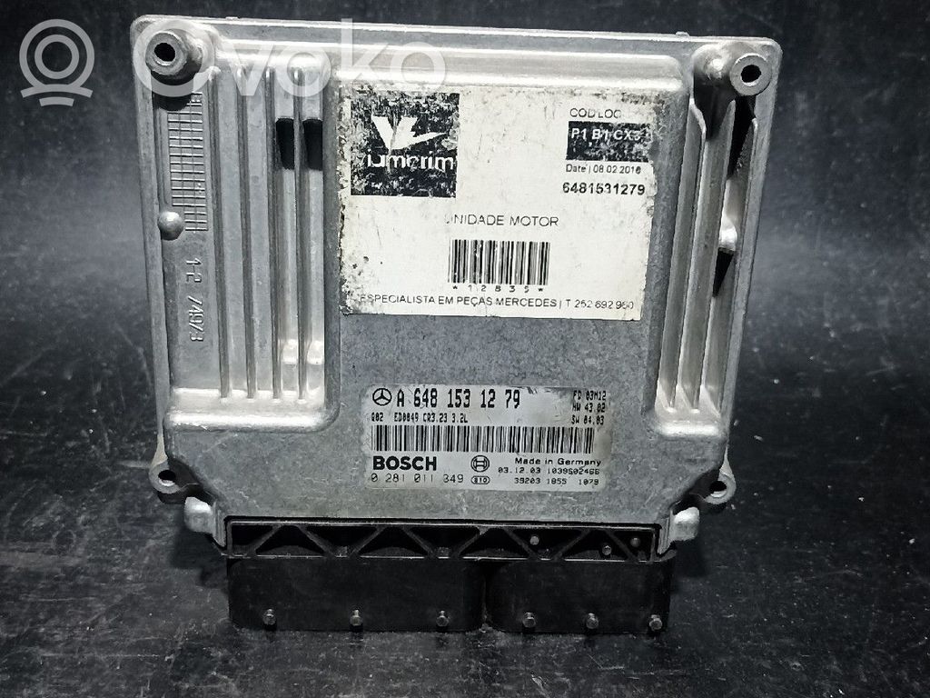 Mercedes-Benz E W211 Sterownik / Moduł ECU 