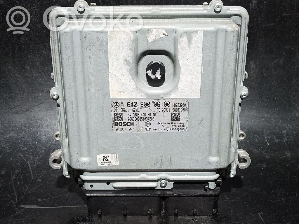 Mercedes-Benz C W204 Sterownik / Moduł ECU 