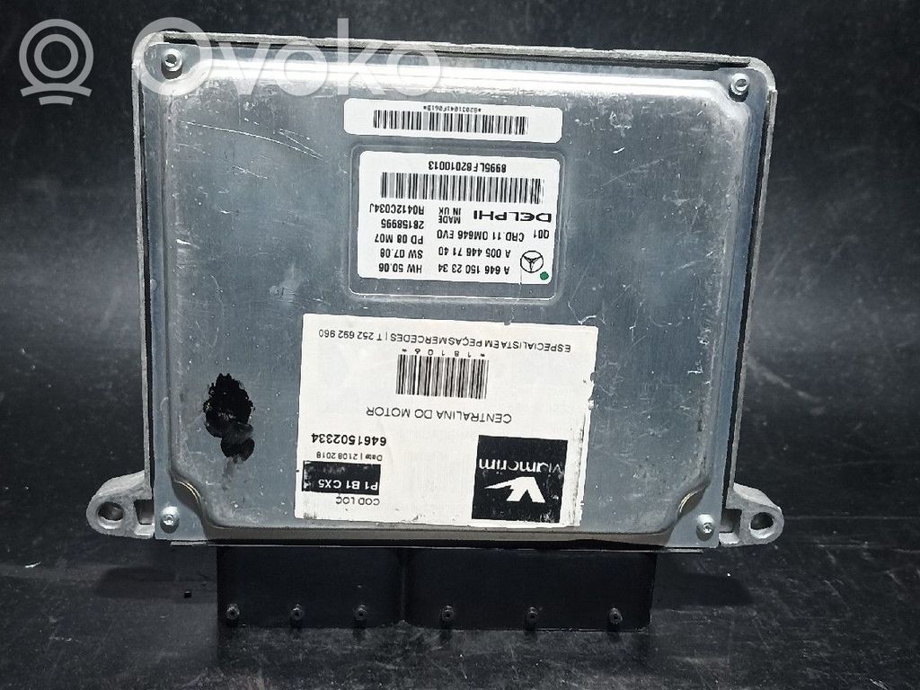 Mercedes-Benz C W204 Unitate/modul de control motor 