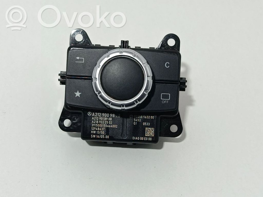 Mercedes-Benz E W212 Multifunctional control switch/knob 