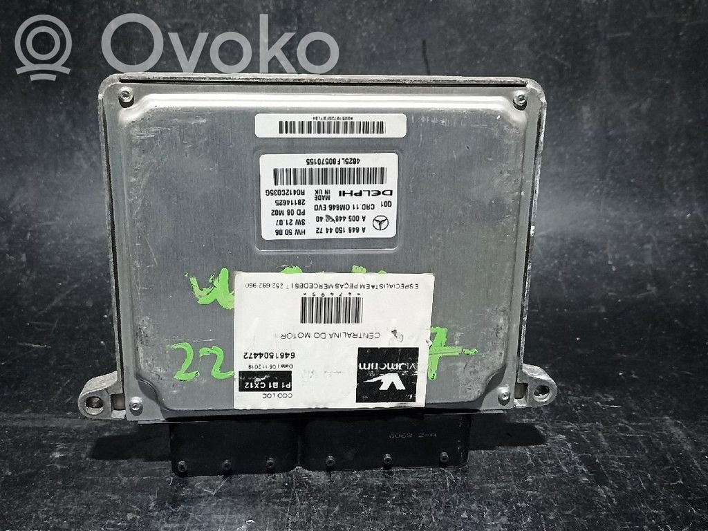 Mercedes-Benz C W204 Engine control unit/module 