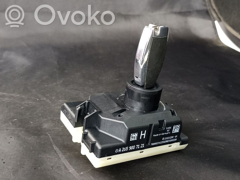 Mercedes-Benz C W205 Engine start stop button switch 
