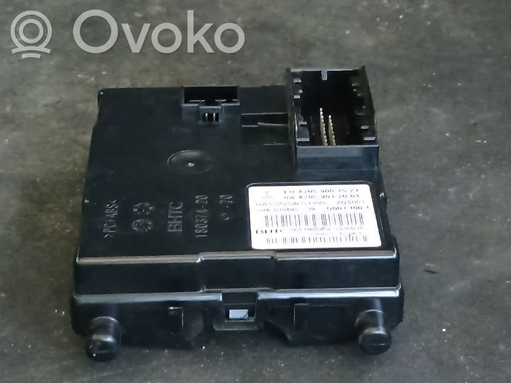 Mercedes-Benz C W205 Other control units/modules 