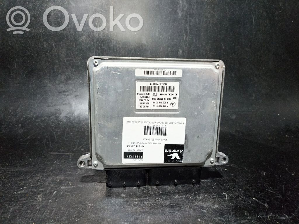 Mercedes-Benz C W204 Engine control unit/module 