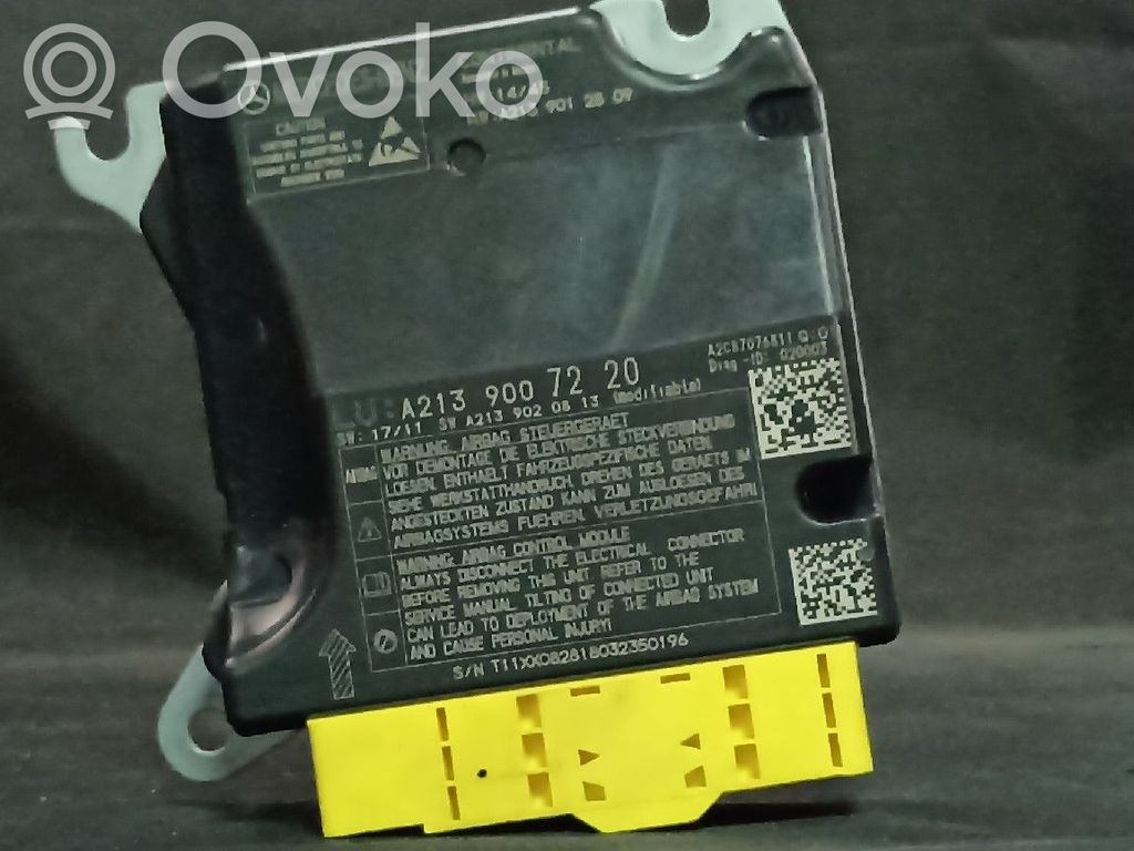 Sterownik / Moduł Airbag   2139007220,2139008828,A2139007220,A2139008828