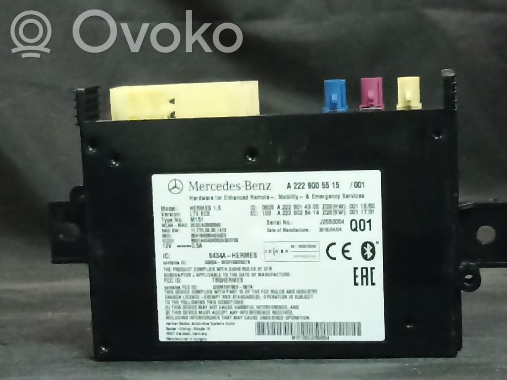 Mercedes-Benz E W238 Alte unități/module de control 