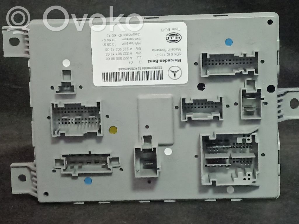 Mercedes-Benz C W205 SAM control unit 