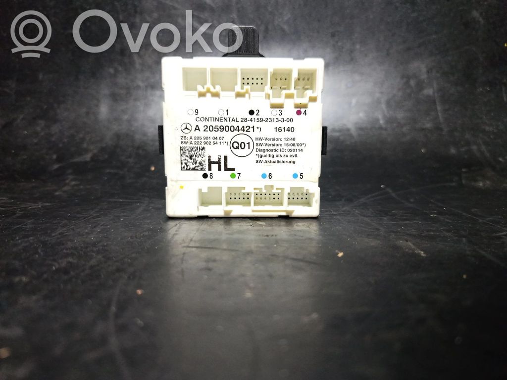Mercedes-Benz C W205 Door control unit/module 