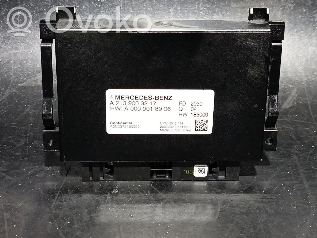 Mercedes-Benz C W205 Autres unités de commande / modules 