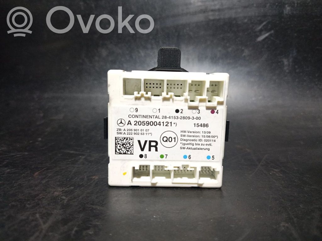 Door control unit/module   2059004121,A2059004121