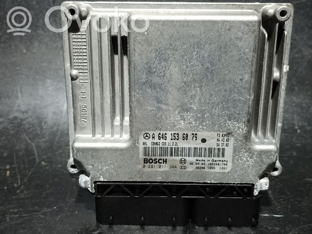 Mercedes-Benz E W211 Engine control unit/module 