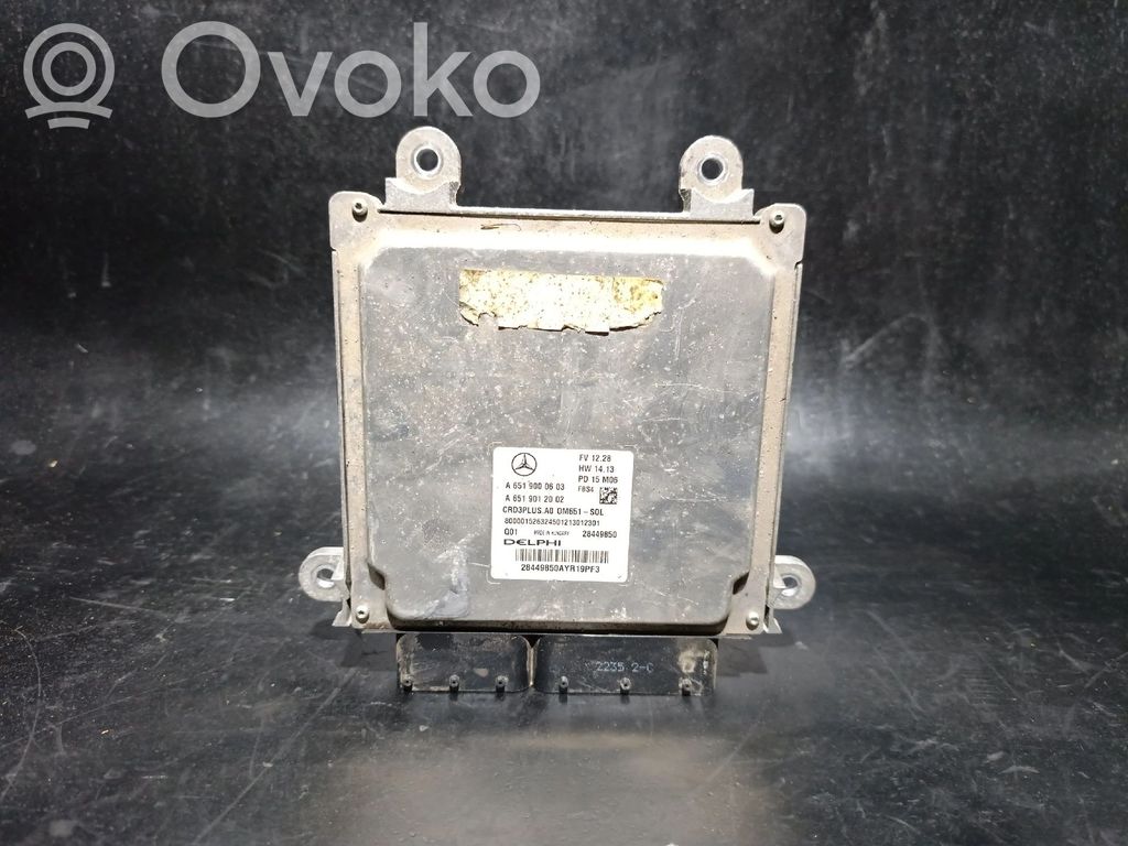 Mercedes-Benz C W205 Engine control unit/module 