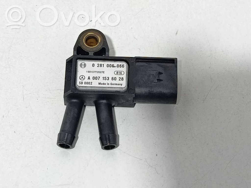 Mercedes-Benz CLA C117 X117 W117 Abgastemperatursensor 