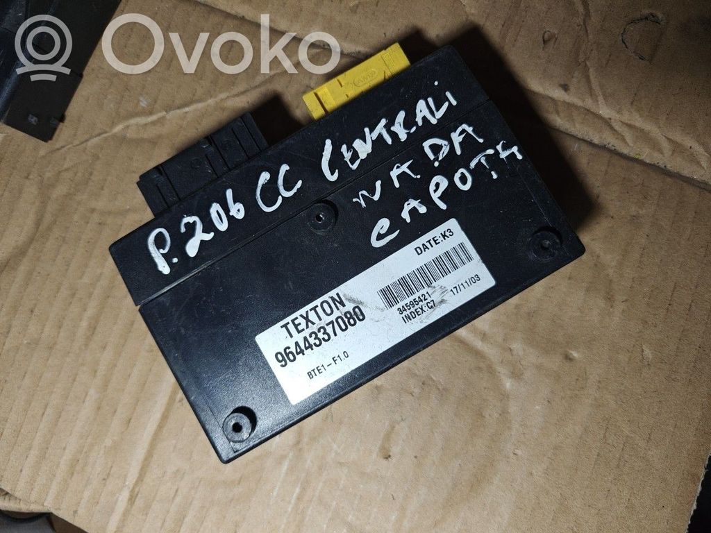 Citroen C2 Other control units/modules 