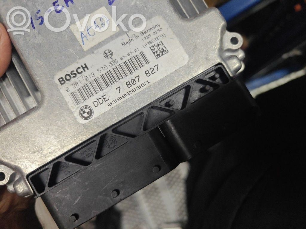 Variklio valdymo blokas   7807827,0281013536BOSCHDDE,7812500,8506199,E60E61LCI520DN47