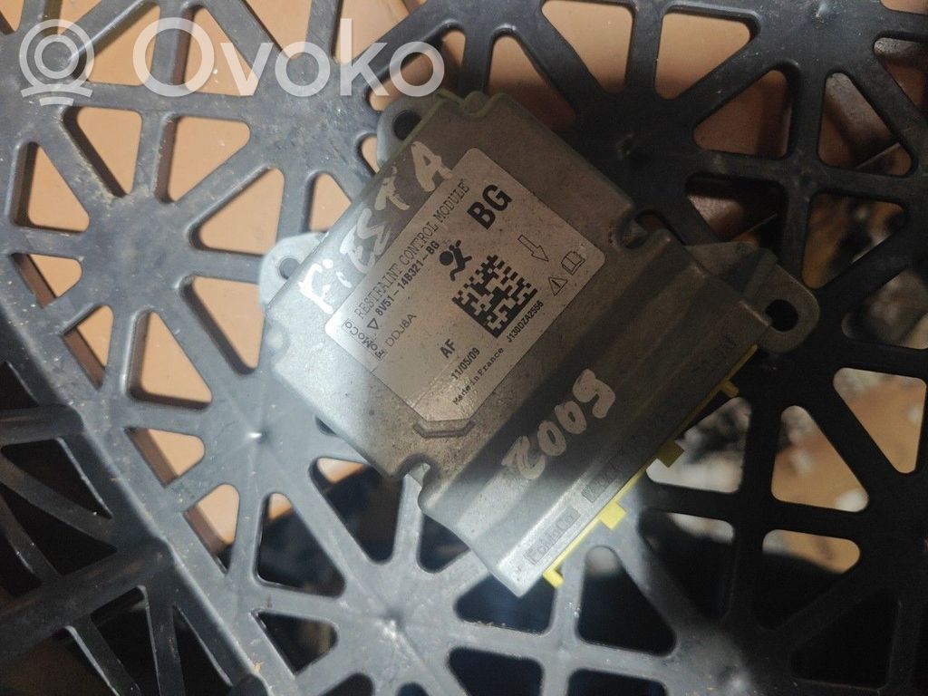 Airbag control unit/module   8V5114B321BG,FORDFOMOCO