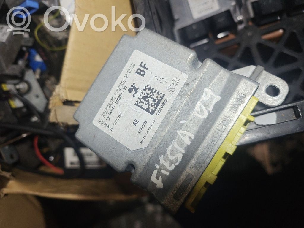 Airbag control unit/module   8V5114B321BF,FORDFOMOCO