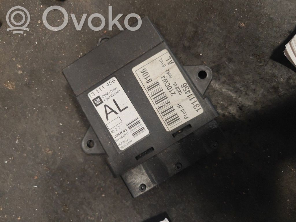 Autres unités de commande / modules   13111456AL,OPELGM