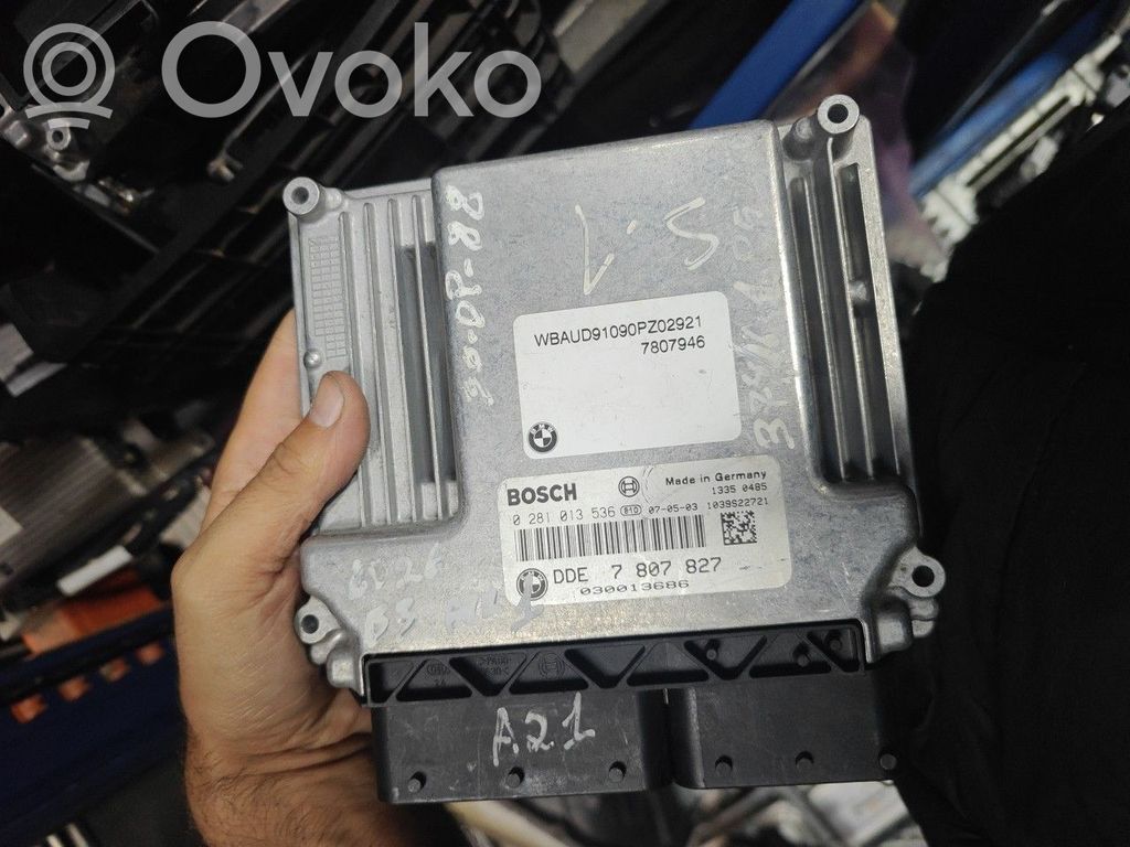 BMW 5 E60 E61 Sterownik / Moduł ECU 