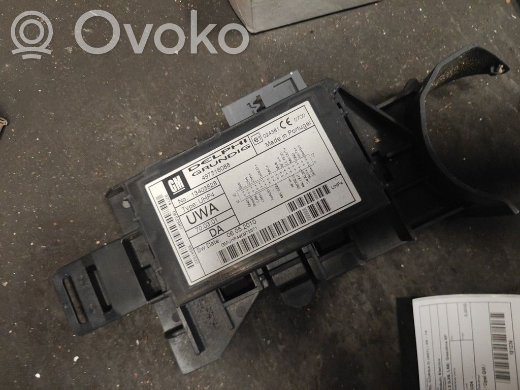 Other control units/modules   13403828,497316088,DELPHI,OPELGM,UWA