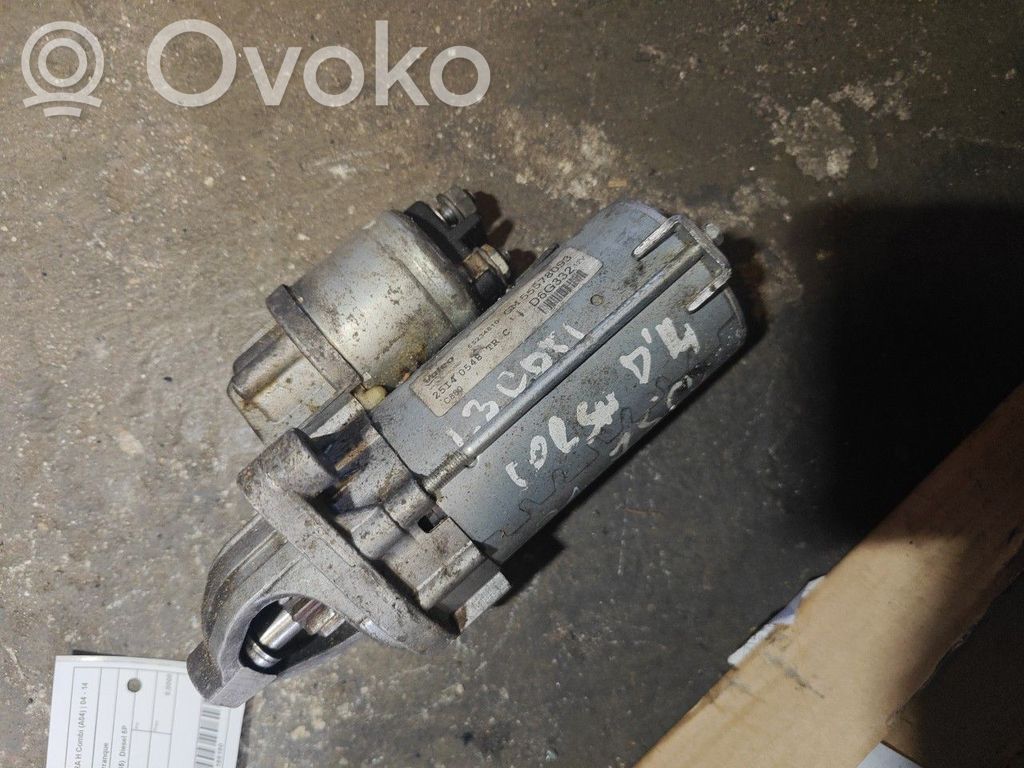 Starter motor   55234810,55578093,D6G332,OPELGMCORSAD,VALEO