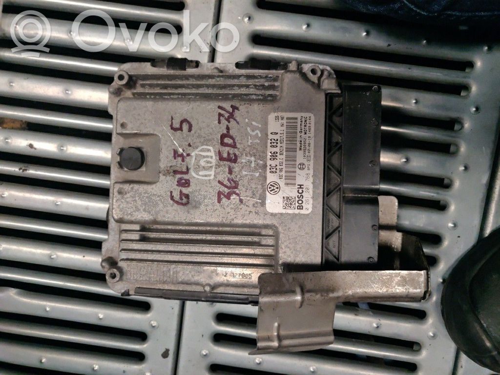 Engine control unit/module   0261201768,BOSCH03C906032C,MED1751