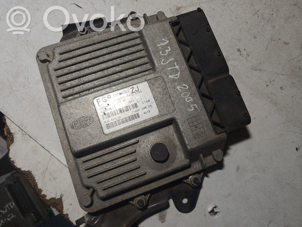 Engine control unit/module   MJD6J0CA,ZJ