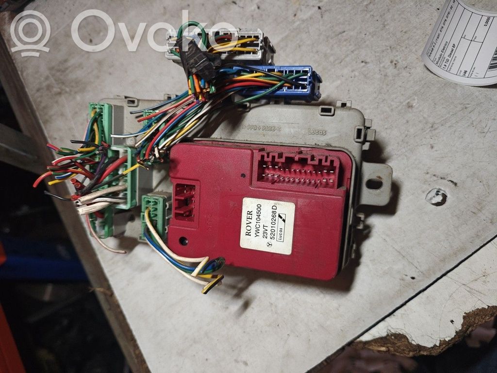 Other control units/modules   YWC104500ROVER