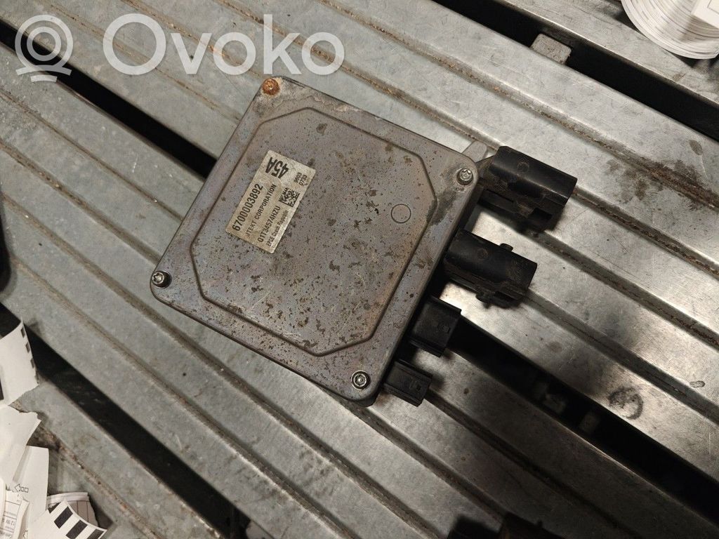 Other control units/modules   45A