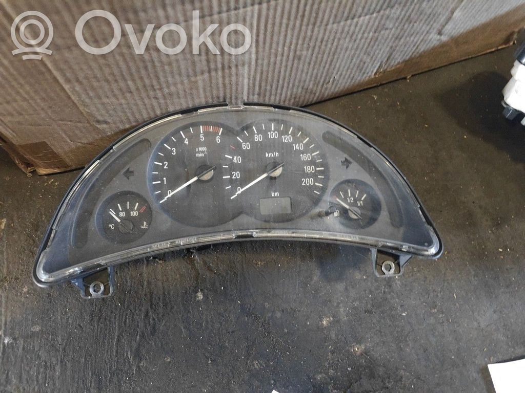 Geschwindigkeitsmesser Cockpit   OPELCORSAC,VDO110008988026