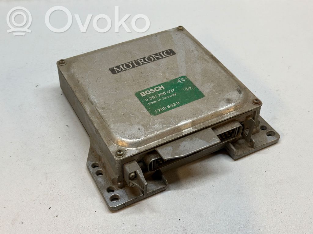 BMW 3 E30 Engine control unit/module 