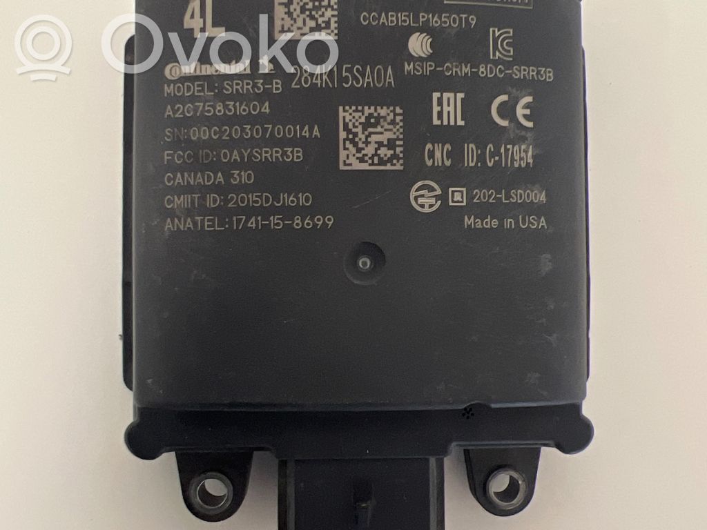 Nissan Leaf II (ZE1) Modul de control unghi mort 