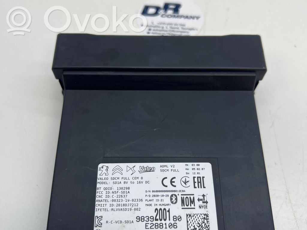 Module d'éclairage LCM   9839200180,E288106