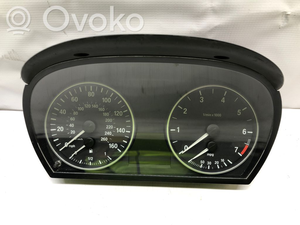 BMW 3 E90 E91 Geschwindigkeitsmesser Cockpit 