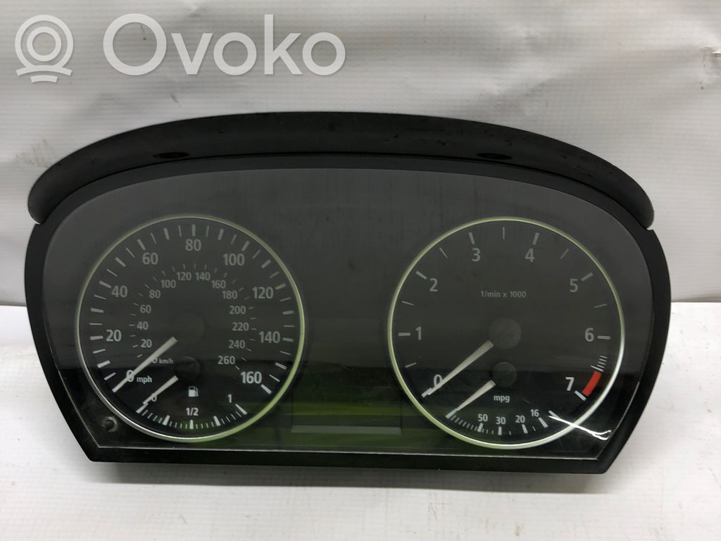 BMW 3 E90 E91 Geschwindigkeitsmesser Cockpit 