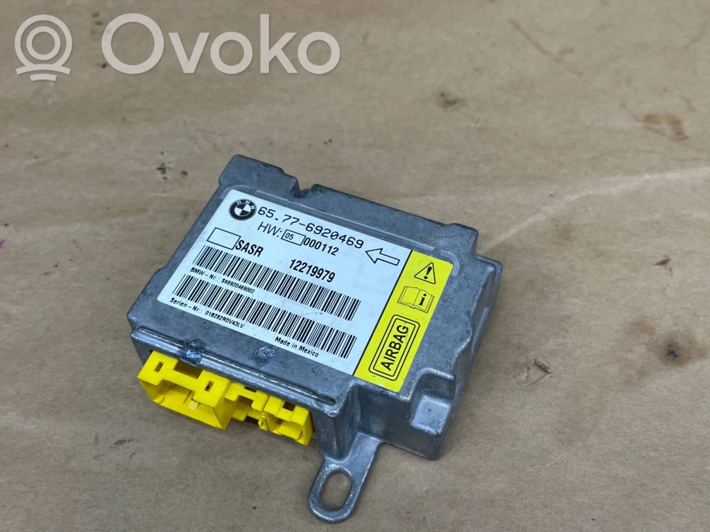 Airbag control unit/module   6920469,12219979