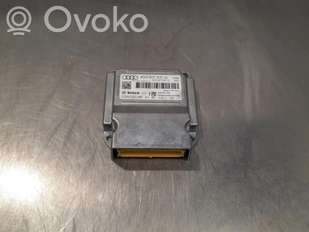 Unidad de control/módulo del Airbag   4G0907637H,4G0907637H