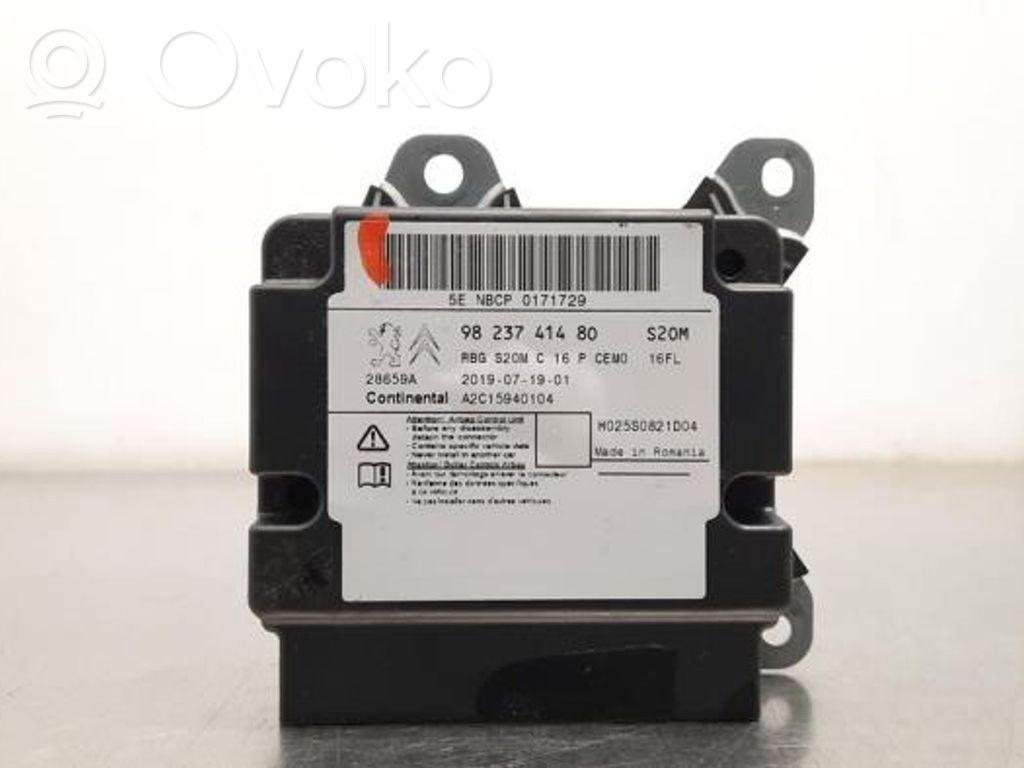 Centralina/modulo airbag   9823741480,9823741480