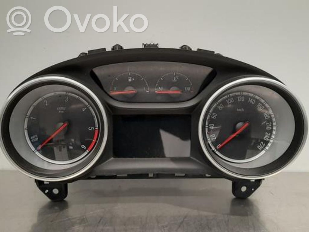 Opel Astra K Tachimetro (quadro strumenti) 